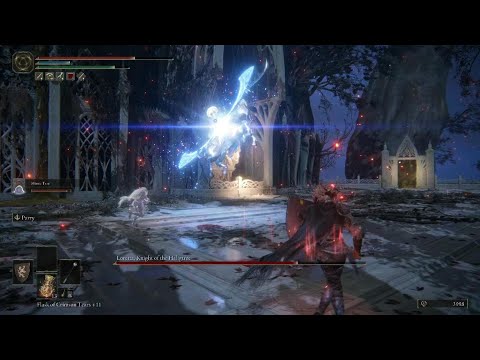 Elden Ring. Loretta, Knight of the Haligtree. Miquella's Haligtree Boss.