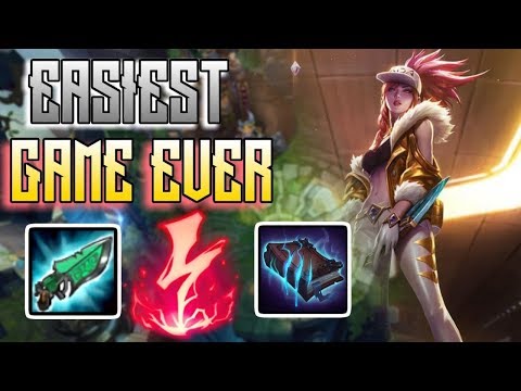 EASIEST GAME EVER! PRESTIGE K/DA AKALI - League of Legends