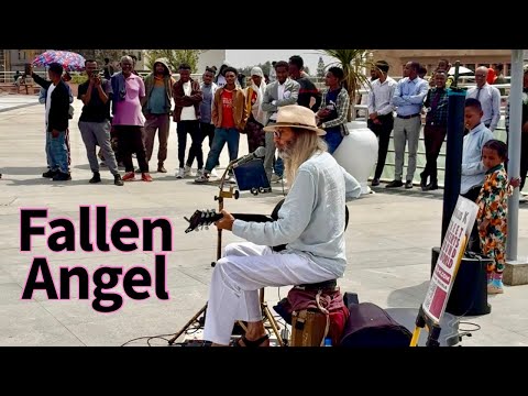 ‘Fallen Angel’ on the street in Addis Ababa