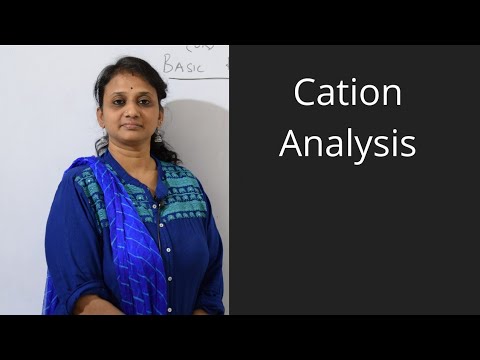 💎 Salt Analysis| Group V & VI cation Analysis| 16 |  CBSE grade XI & XII | VANI MA'AM