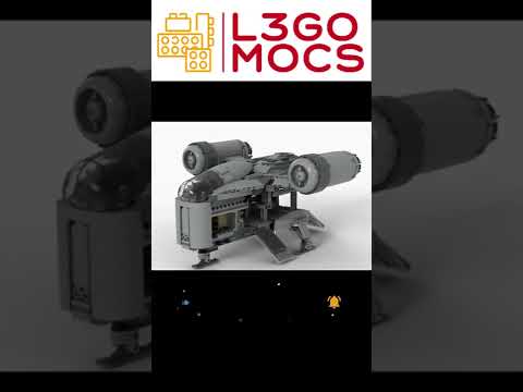 Lego Star Wars Razor Crest (Mandalorian) 75292 Modifications  (Grogu upgrade+) #shots