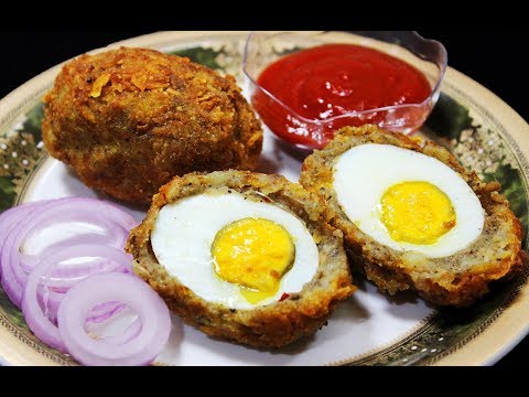 Crispy Scotch Eggs (Potato Filling - Fried Eggs) - Chef Lall's Kitchen