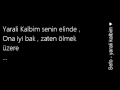 Sefo - Yarali kalbim lyrics 