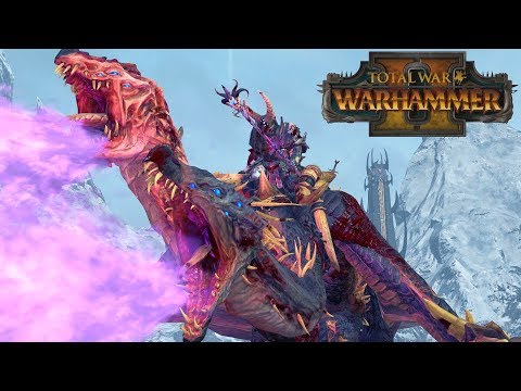 Dragon Sorcerer - Chaos vs Tomb Kings, Norsca // Total War: Warhammer II Online Battle #320