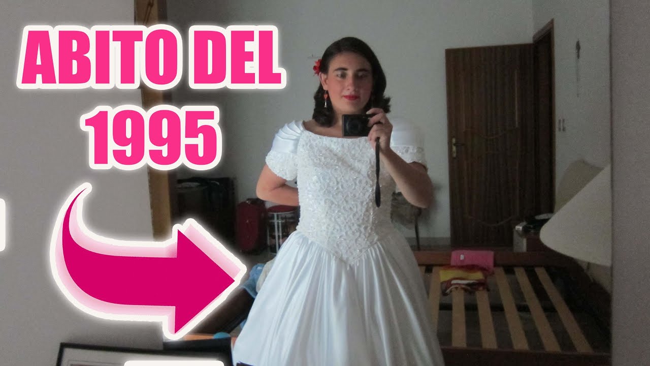 PROVO L'ABITO DA SPOSA DI MIA MADRE!!!!!