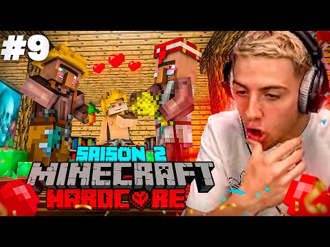MES VILLAGEOIS FONT DES BÉBÉS ! 👶 (Aventure Minecraft Hardcore #9)