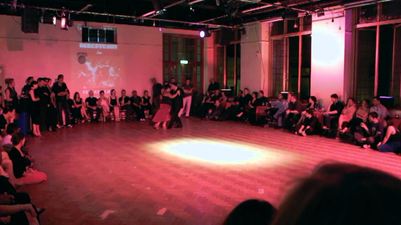 Jorge Díspari and María "La Turca"  27/09/2013. (4)  at Negracha Tango Club