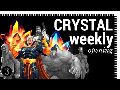 Weekly Opening 30+ Crystals Including 4* | Marvel Contest of Champions