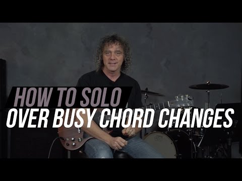 Jazz Soloing over Busy Chord Changes  - with Jimmy Brown