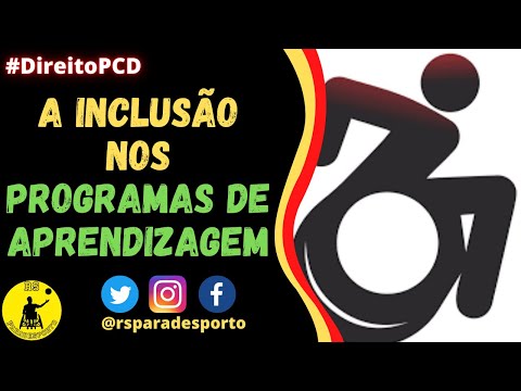 A inclusão PCD e a acessibilidade nos Programas de Aprendizagem | PL 6461