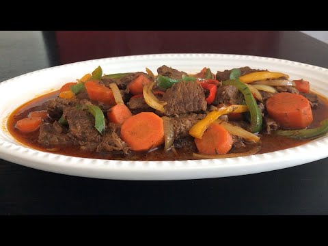 How to make Haitian style beef stew