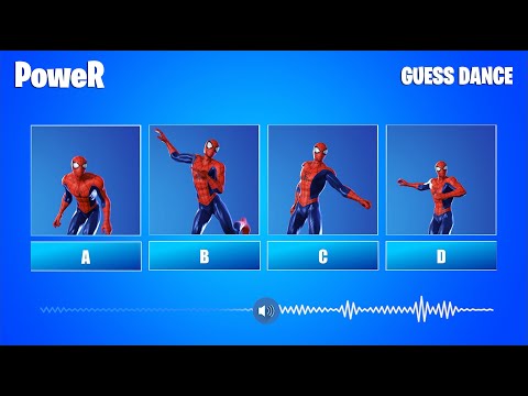 GUESS THE FORTNITE DANCE BY ITS MUSIC - Fortnite Challange - PART 1 | PoweR