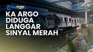 Pengamat: Dugaan Pelanggaran Sinyal Merah dari KA Argo Bromo, Minta KNKT Dalami Penyebab Kecelakaan