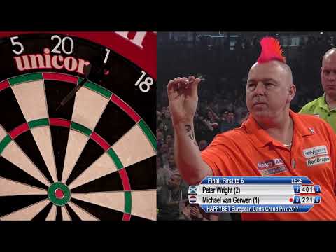 Michael van Gerwen v Peter Wright | FINAL | HappyBet European Darts Grand Prix Final 2017