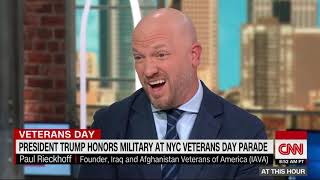 CNN's New Day - Rieckhoff explains boycotting the New York City Veterans' Day Parade