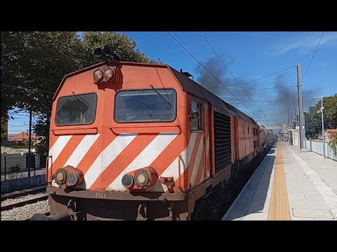 Bombardier 1964 com um dos últimos transportes de cimento para Souselas 92202