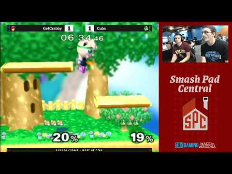 SPC 179 SSBM Losers Finals - Cubs (Jigglypuff) vs GetCrabby (Marth)