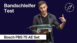 Bandschleifer Test: Bosch PBS 75 AE Set – F.A.Z. Kaufkompass