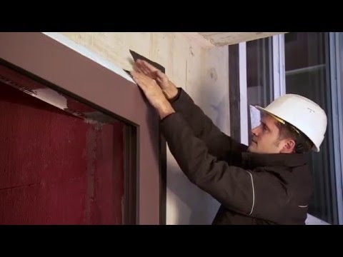 SIGA Fentrim IS 2 300 - For wind- and rain-tight sealings of protruding windows