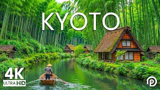 Kyoto 4K 🇯🇵 Bamboo Forest, Ancient Temples & Peaceful Japanese Scenery