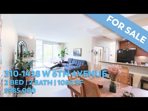 FOR SALE | 310-1428 W 6th Avenue, Vancouver