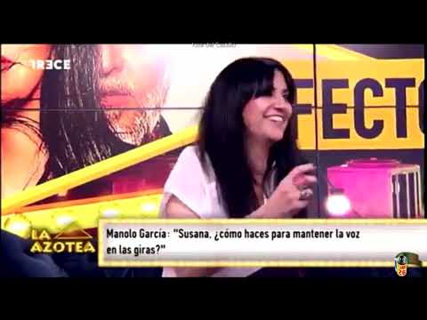Manolo García en La azotea - Susana de Efecto Mariposa habla de anécdota con Manolo G. - 837 60 2557
