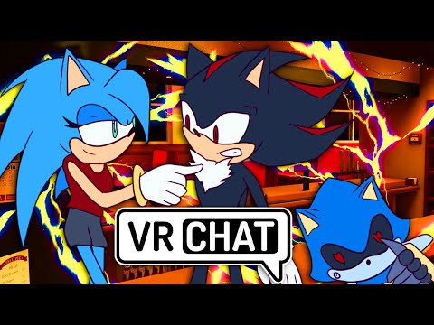 SONICA AND SHADOW DATING?! (VR Chat)