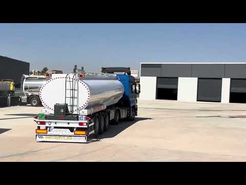 Türkçe: Estreyler'den mazot tankeri 34 bin litre tek gözlü çelik sac