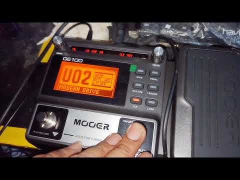 Mooer GE100 setup n play