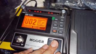 Video thumbnail for Mooer GE100 setup n play by bliubliu GuitarChannel