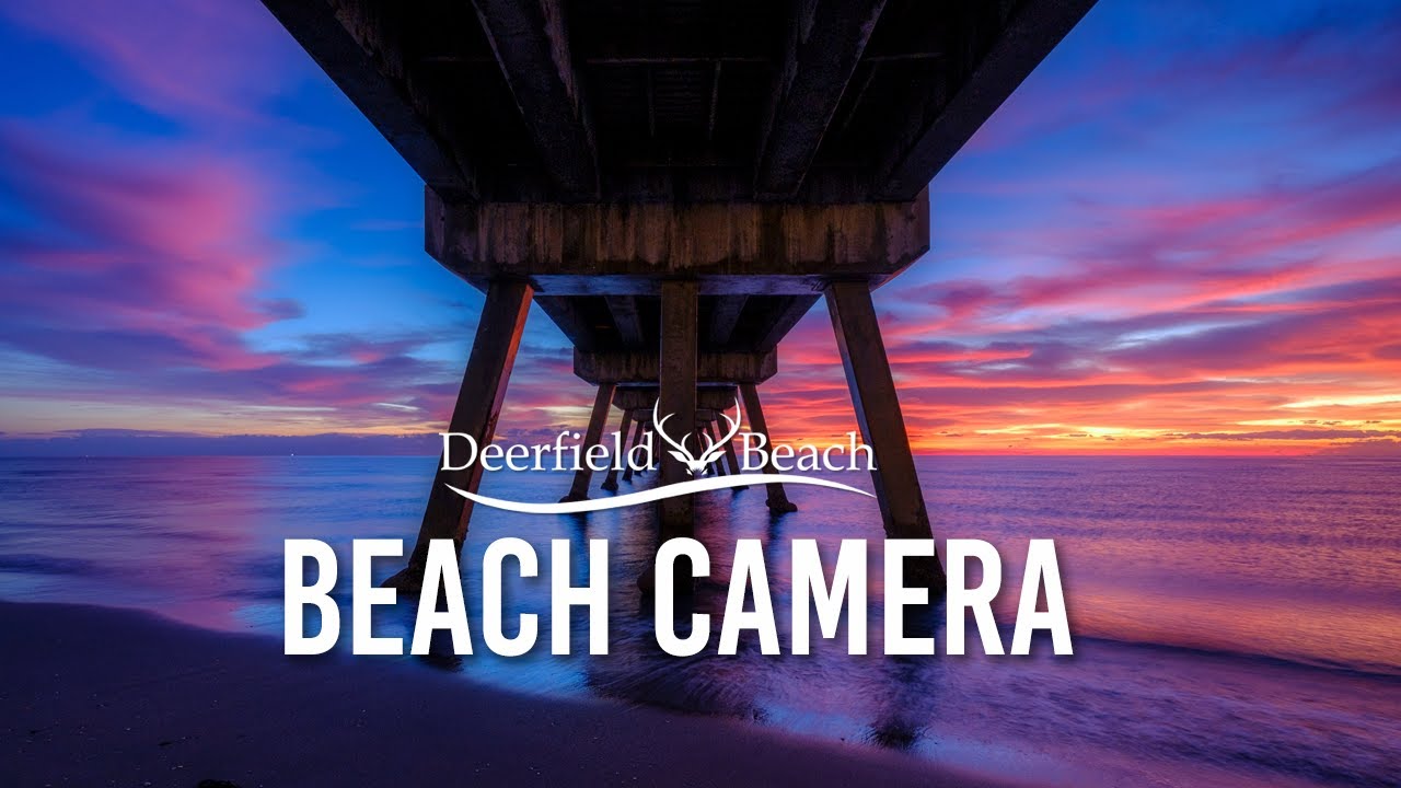 Live webcam view of Deerfield Beach Pier & Atlantic Coast
