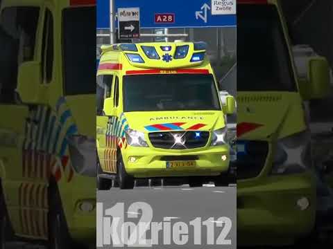 [WAIL SIRENE] Oude DELFIS NED #Ambulance 03-156 Meppel met spoed #throwbacktuesday #rettungswagen