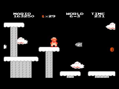 NES - Super Mario Bros - World 6-3 (BEST QUALITY)