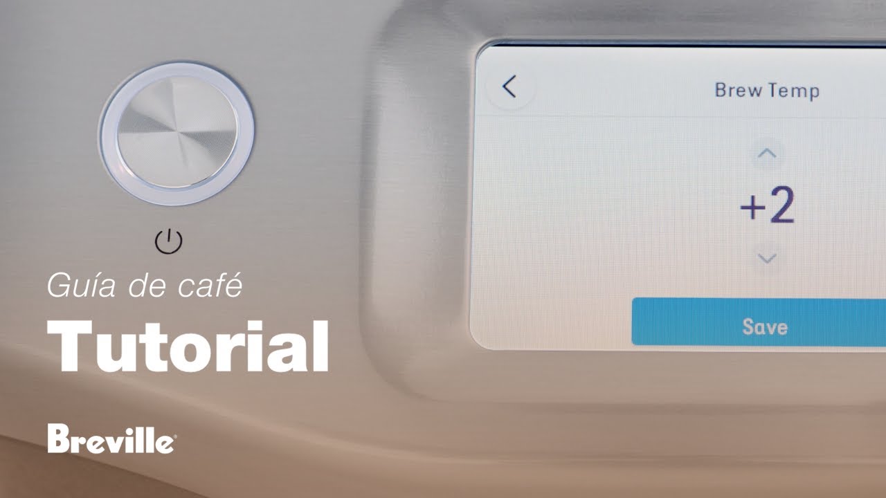 Cómo ajustar la temperatura de infusión