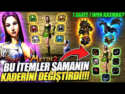 Metin2 TR’de 1 Level Kusursuz Set Şamanla Sıfırdan Başlıyorum! |Binlerce Won'a İtems Aldık!| Bölüm 7