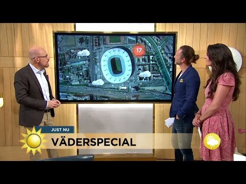 Så blir vädret när Sverige möter Irland - Nyhetsmorgon (TV4)