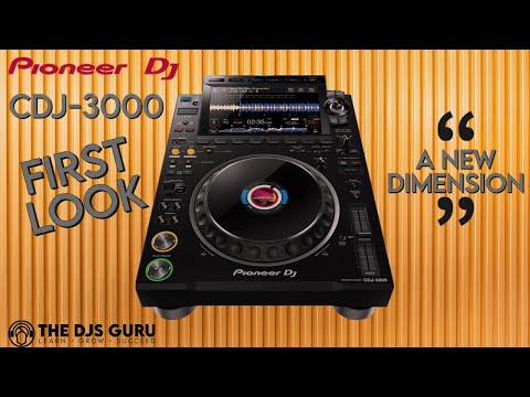 Pioneer DJ CDJ-3000 Media Player First look | Differences Vs. the CDJ-2000NXS2?