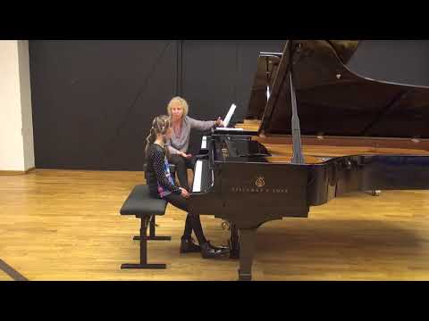 12.11.2017 Mira Marchenko’s master-classes: Anna Arsenjeva, Chamber Hall of EAMT, Tallinn, Estonia