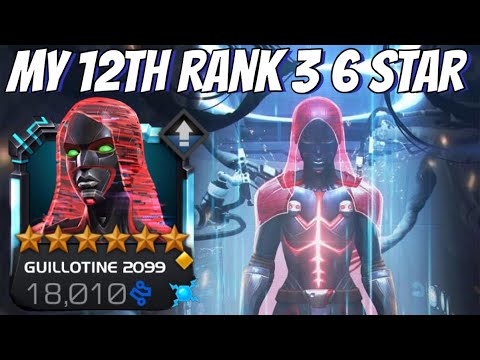 6 Star Rank 3 GUILLOTINE 2099 Rank Up & Gameplay - 10+ ENDGAME BOSSES!!! ULTIMATE SHOWCASE!!!