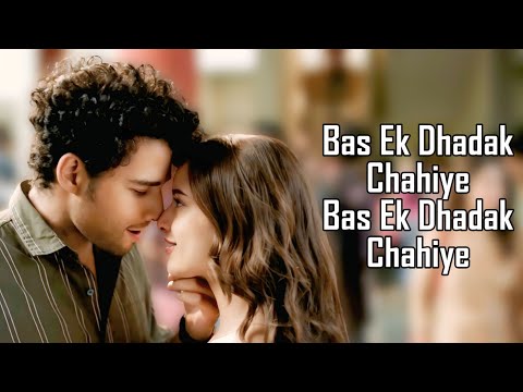 Bas Ek Dhadak (LYRICS) - Jubin Nautiyal | Shreya Ghoshal | Rashmi | Siddhant C | Triptii D|Dhadak 2