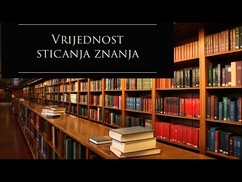 Vrijednost sticanja znanja -  Šejh Muhammed el-Burhani