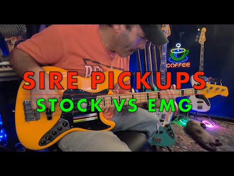 Sire Bass Pickups vs EMG's