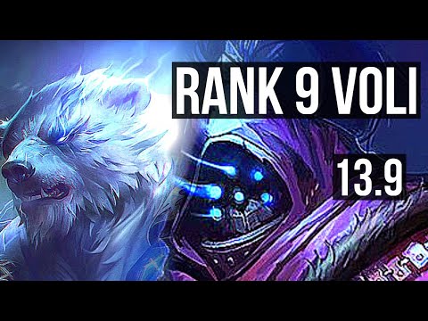 VOLIBEAR vs JAX (TOP) | Rank 9 Voli | TR Challenger | 13.9