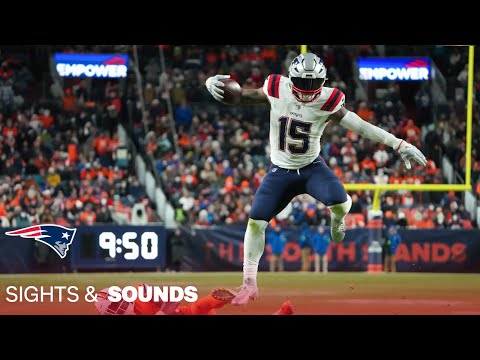 Sights and Sounds from Patriots Ezekiel Elliott and Cody Davis’ Touchdowns in Denver