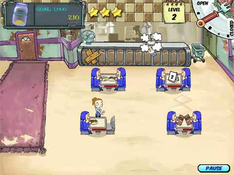 Diner Dash 2021 No Commentary #1