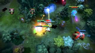 Darer making Orange juice @ The International 2