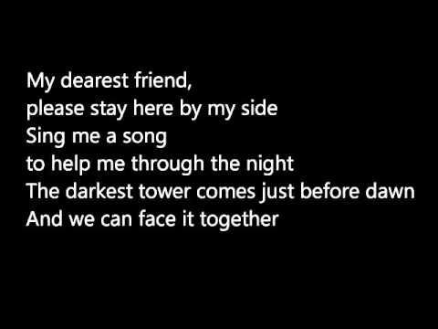 Guy Swinnen - My dearest friend LYRICS