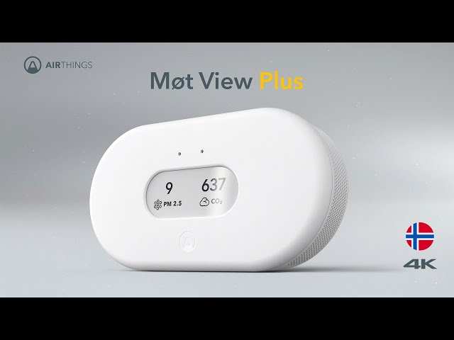 YouTube Video - Airthings View Plus - Product Video - 45-sec - NO