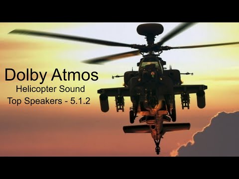 Helicopter Sound playing on Atmos Enabled speakers | Atmonos TV App