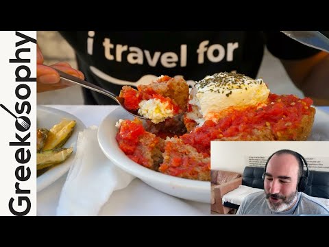 , title : 'Greek food reaction video - Mark Wiens Greek islands food tour in Crete'